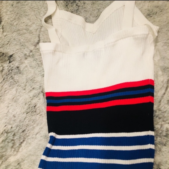 Striped Tank Sweater - Picture 2 of 2
